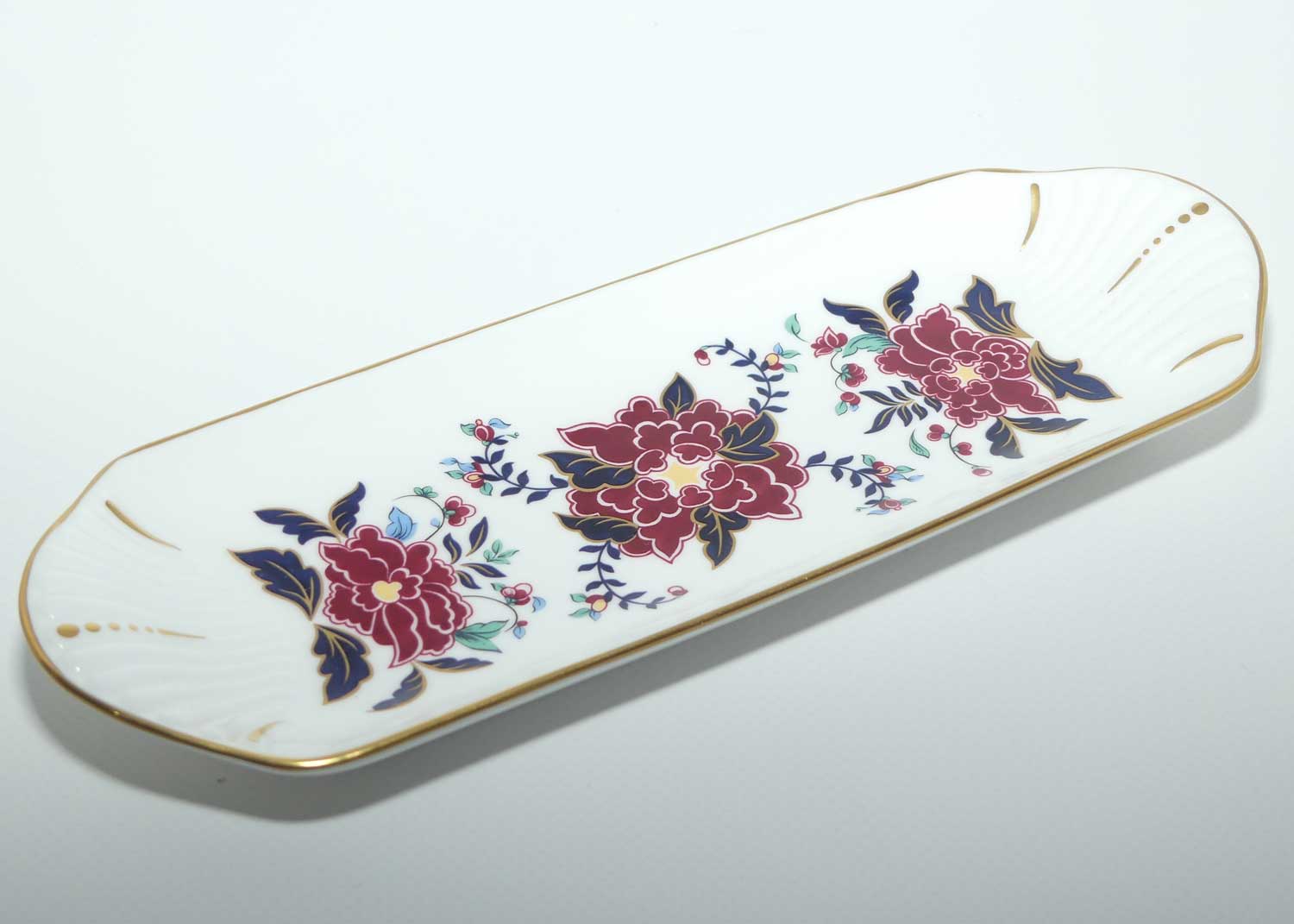 Royal Worcester mint tray | Prince Regent pattern | 23.5cms wide