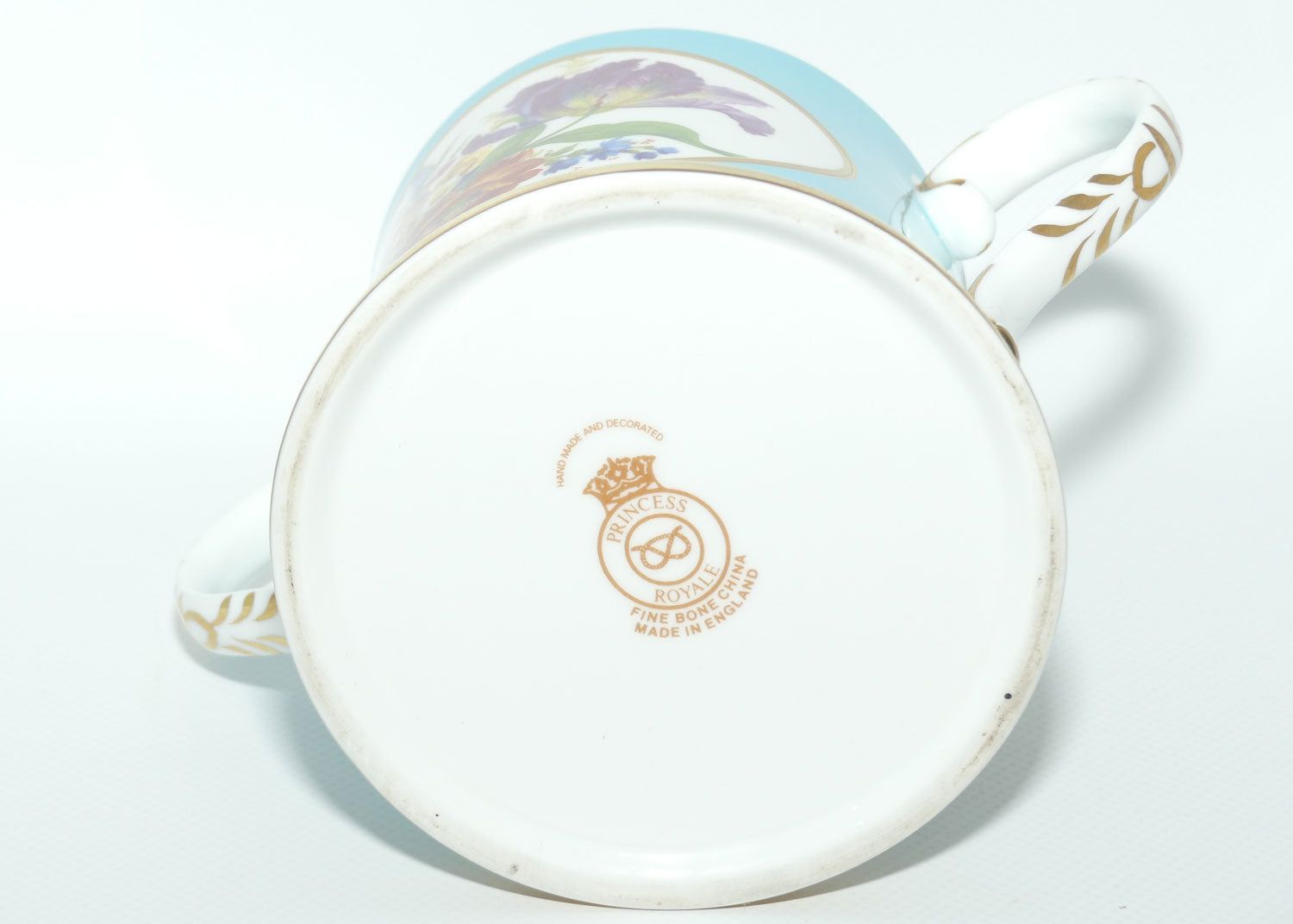 Princess Royale Bone China Floral decorated Loving Cup