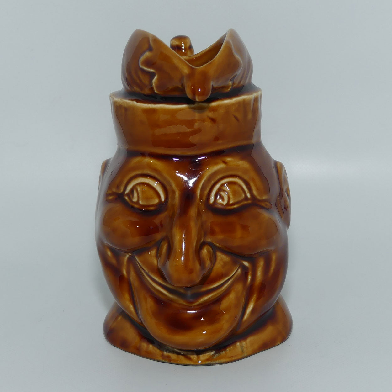 Falcon Ware England Punch | Mr Punch Holbein glaze character jug