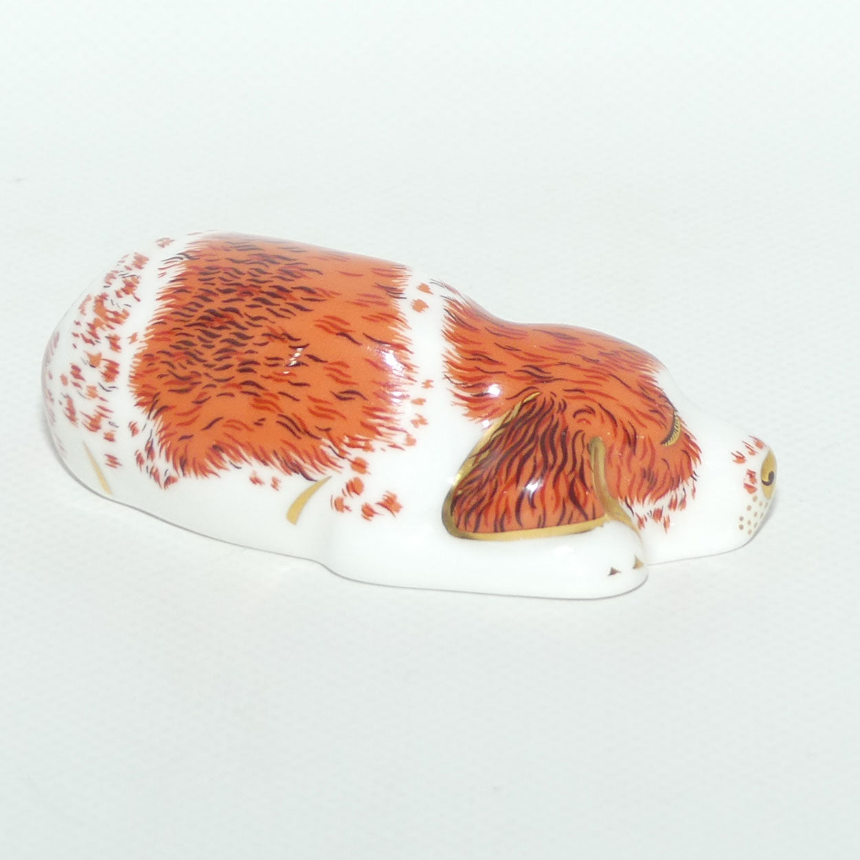 Royal Crown Derby paperweight | Puppy | Members Piece | boxed