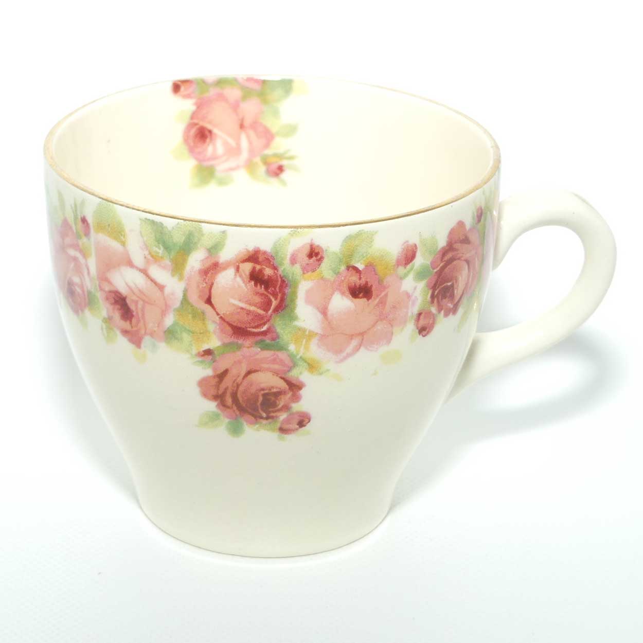 Royal Doulton Raby Rose trio D5533 | Round Plate | #1