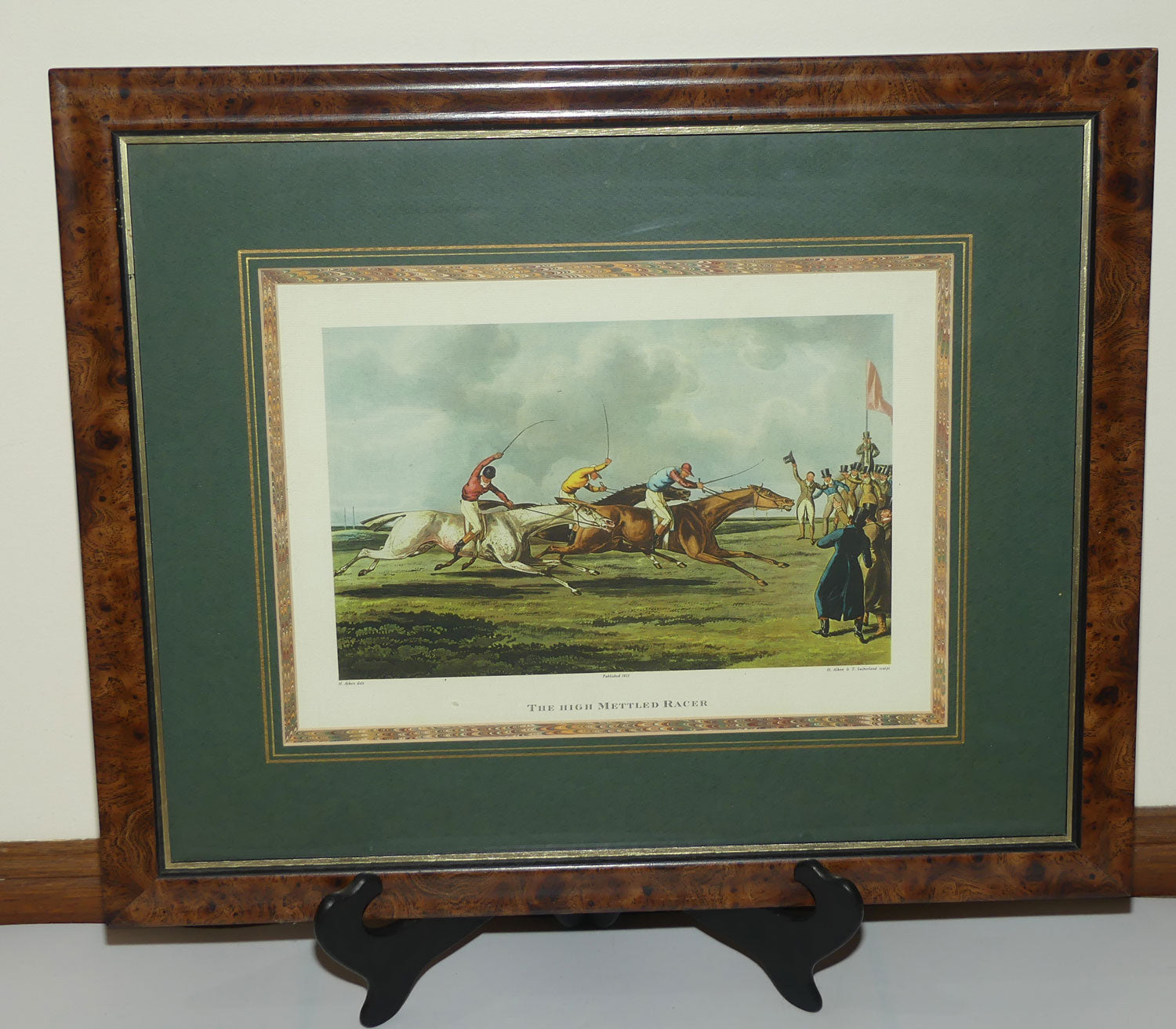 Antiquarian Print | The High Mettled Racer | H Alken