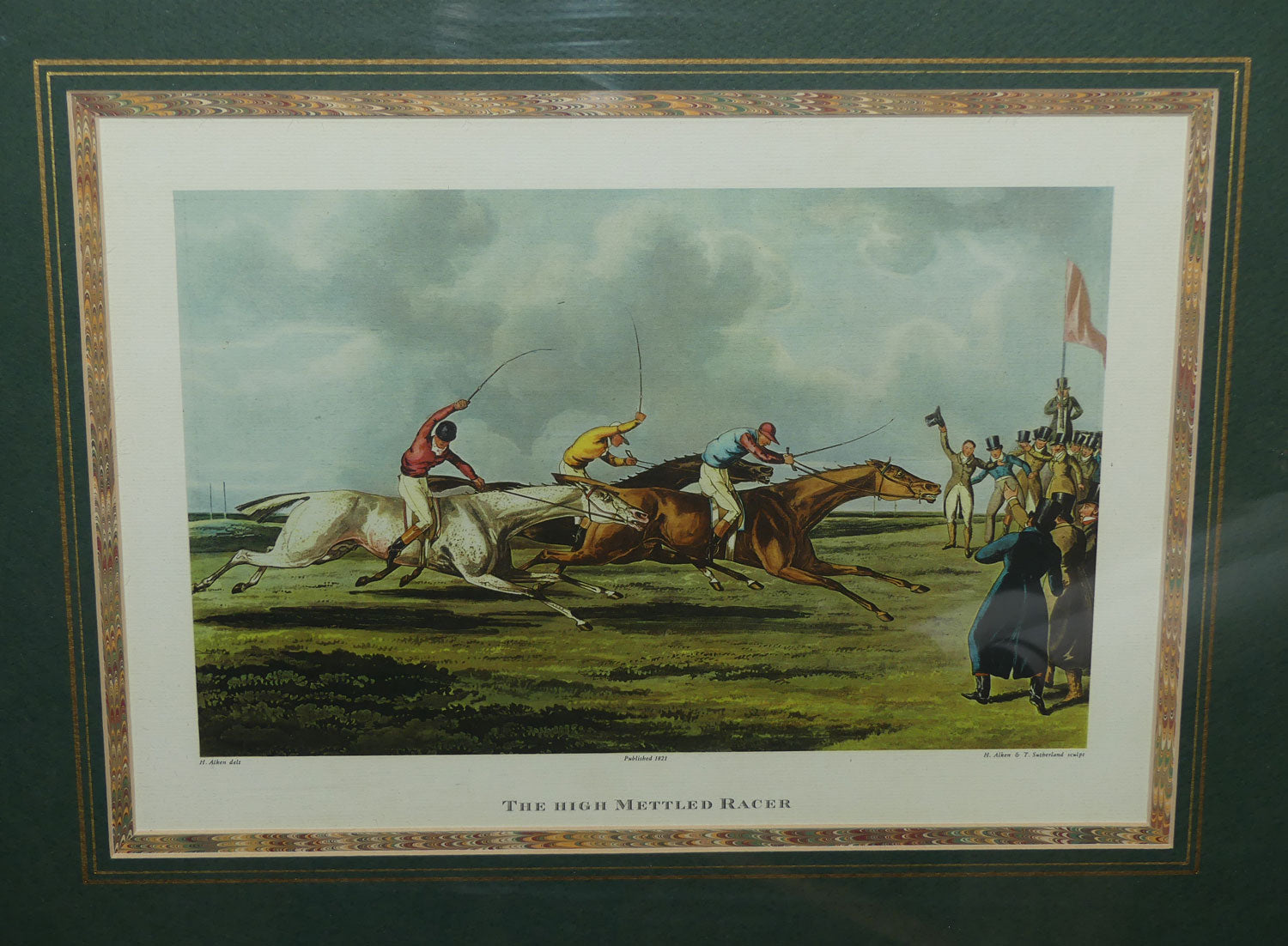 Antiquarian Print | The High Mettled Racer | H Alken