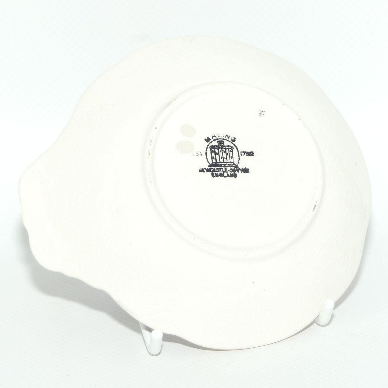 Maling small tab handle dish | Storm pattern