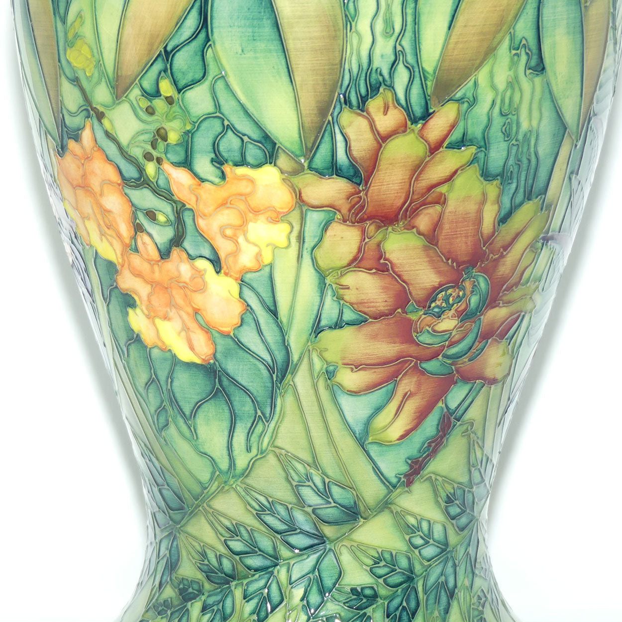 Moorcroft Rain Forest 95/16 vase | LE 85/150 | Cert