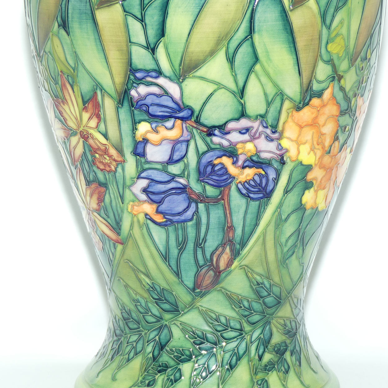 Moorcroft Rain Forest 95/16 vase | LE 85/150 | Cert