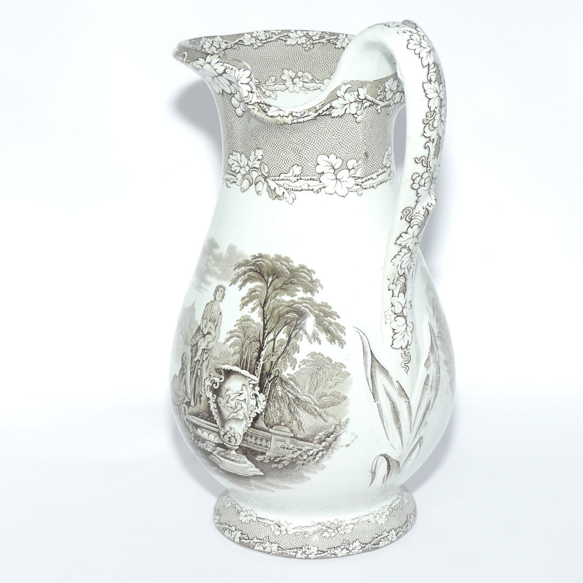 Fenton Potteries | W Baker and Co | Ravenna pattern large water jug