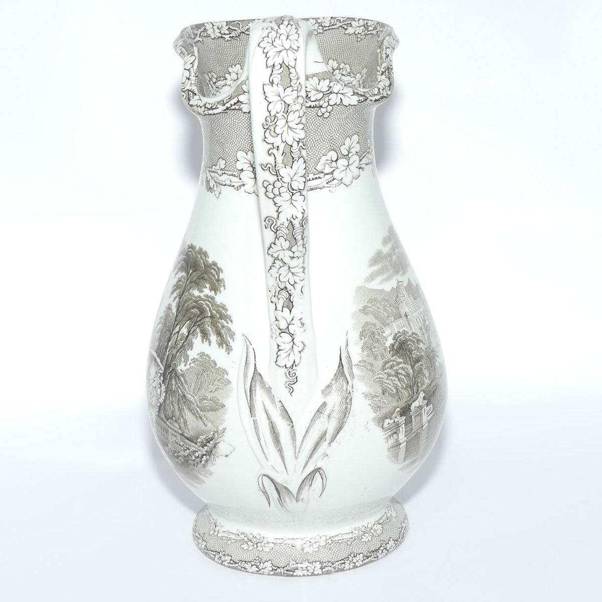 Fenton Potteries | W Baker and Co | Ravenna pattern large water jug