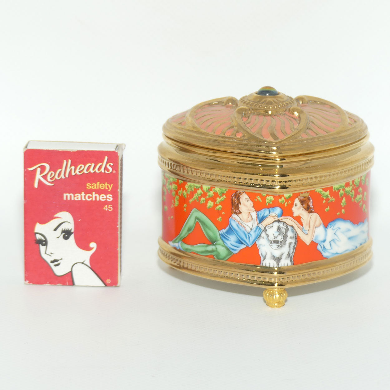 Franklin Mint | House of Faberge musical trinket box | Raymonda