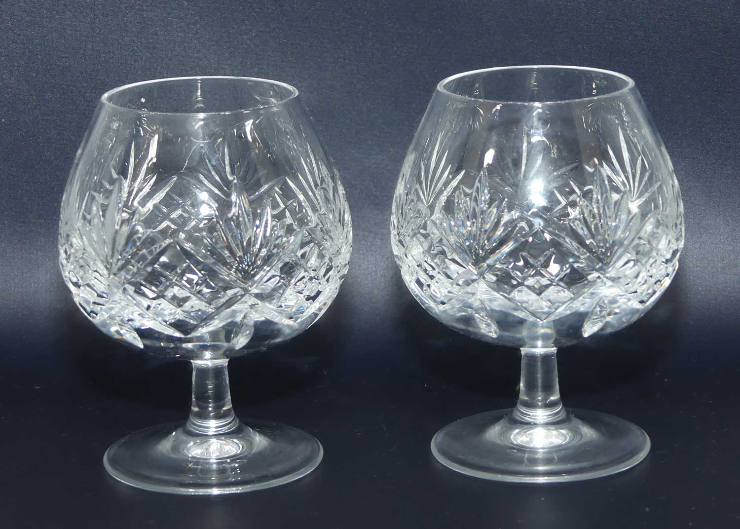RCR Crystal Pair of Brandy balloons