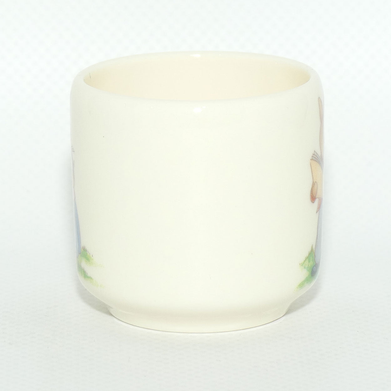 Royal Doulton Bunnykins egg cup | boxed | Reading | Playing with Doll and Pram
