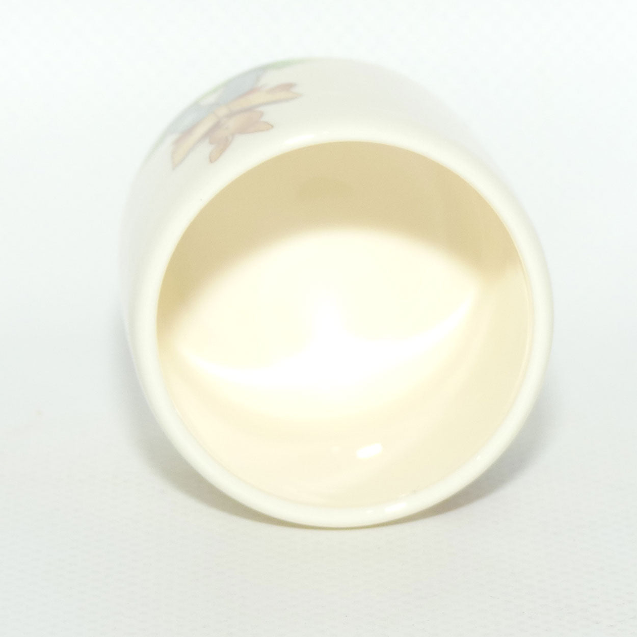 Royal Doulton Bunnykins egg cup | boxed | Reading | Playing with Doll and Pram