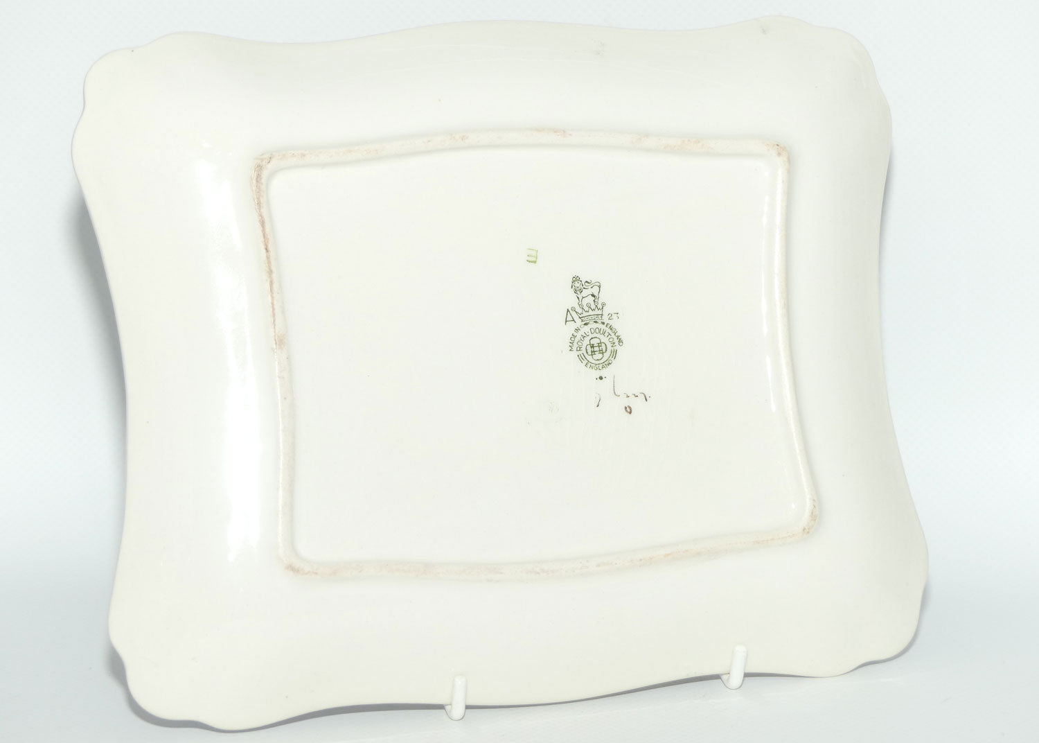 Royal Doulton Roses G Wild Rose rectangular tray D6227