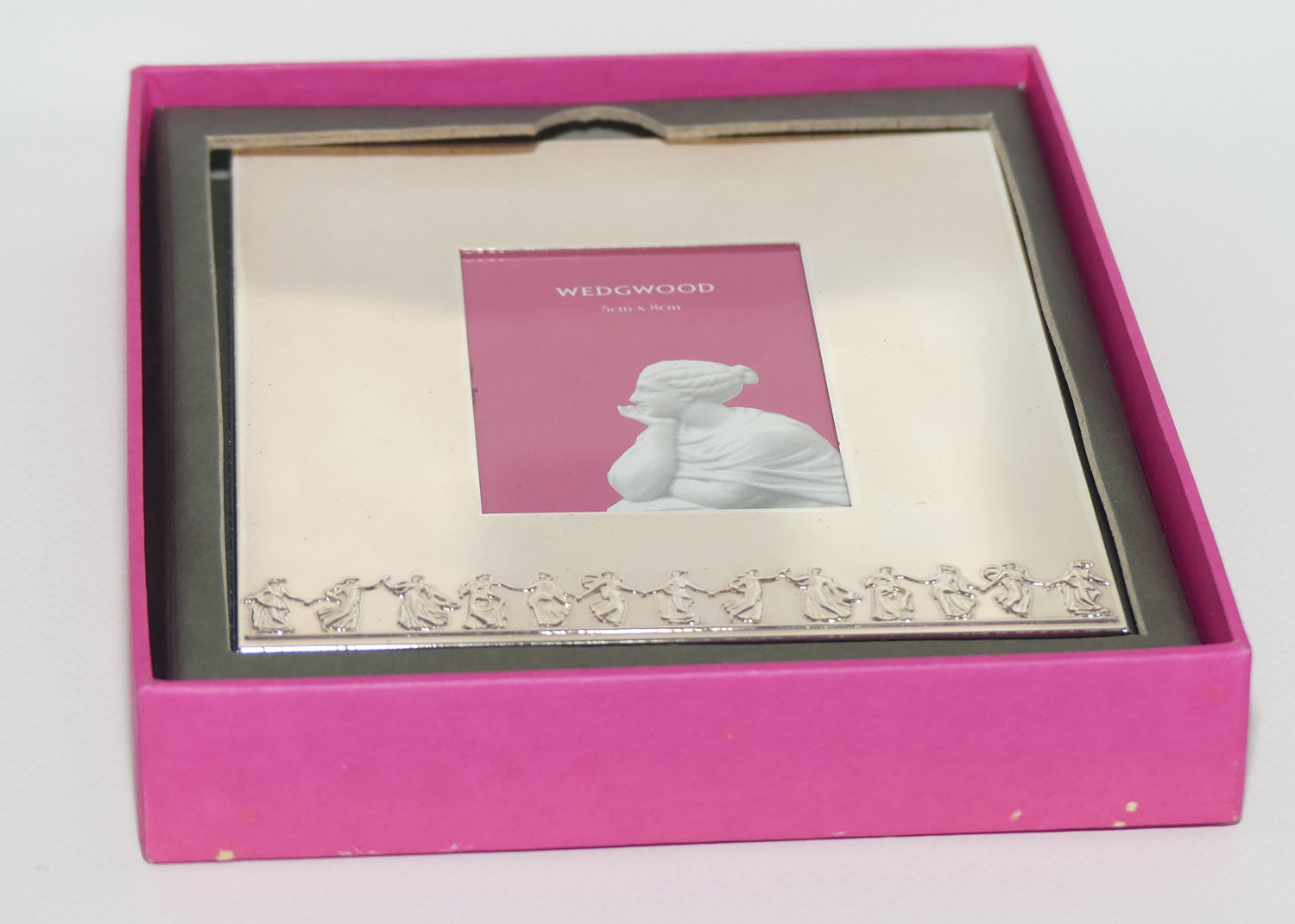 Wedgwood Silver Plated photo frame | 14cm x 12cm | boxed