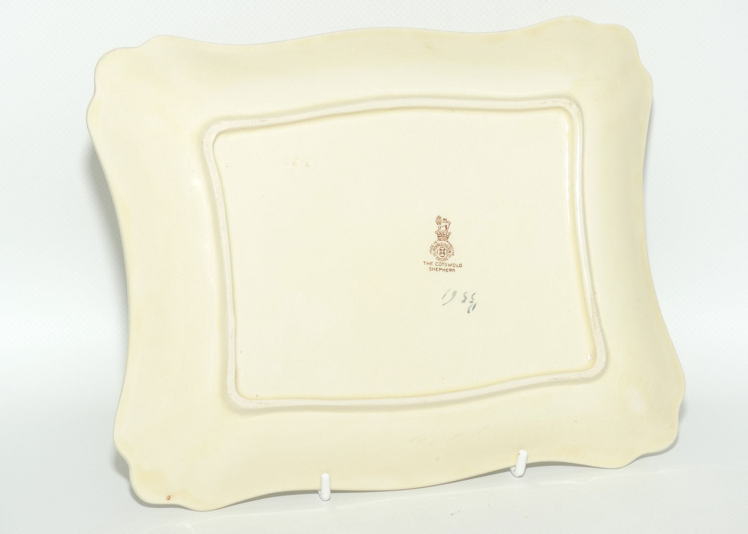 Royal Doulton Cotswold Shepherd rectangular tray D5561 | #1