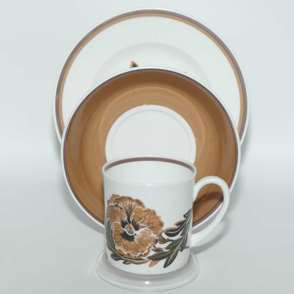 Susie Cooper Bone China Reverie pattern trio c2055