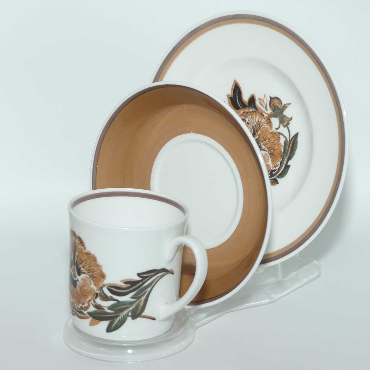 Susie Cooper Bone China Reverie pattern trio c2055