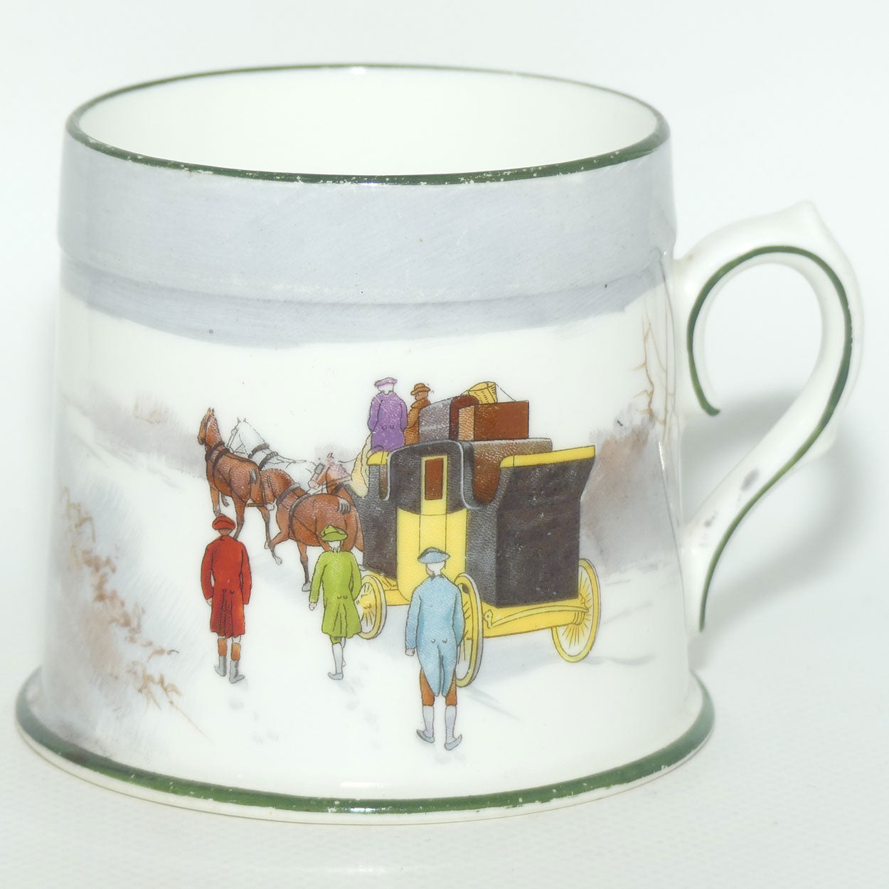 Royal Doulton Coaching Days | Snow Scene Rex mug E2768