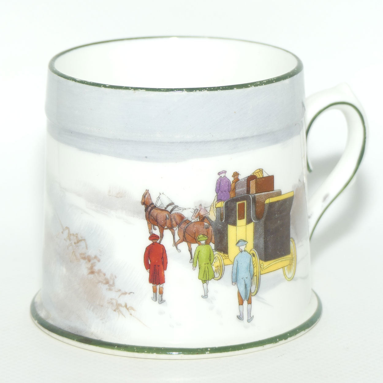 Royal Doulton Coaching Days | Snow Scene Rex mug E2768