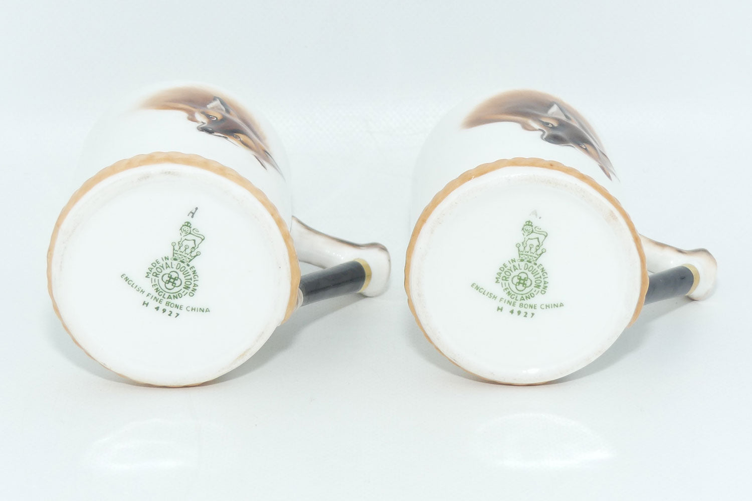 Royal Doulton Reynard the Fox set of 6 coffee demi tasses H4927