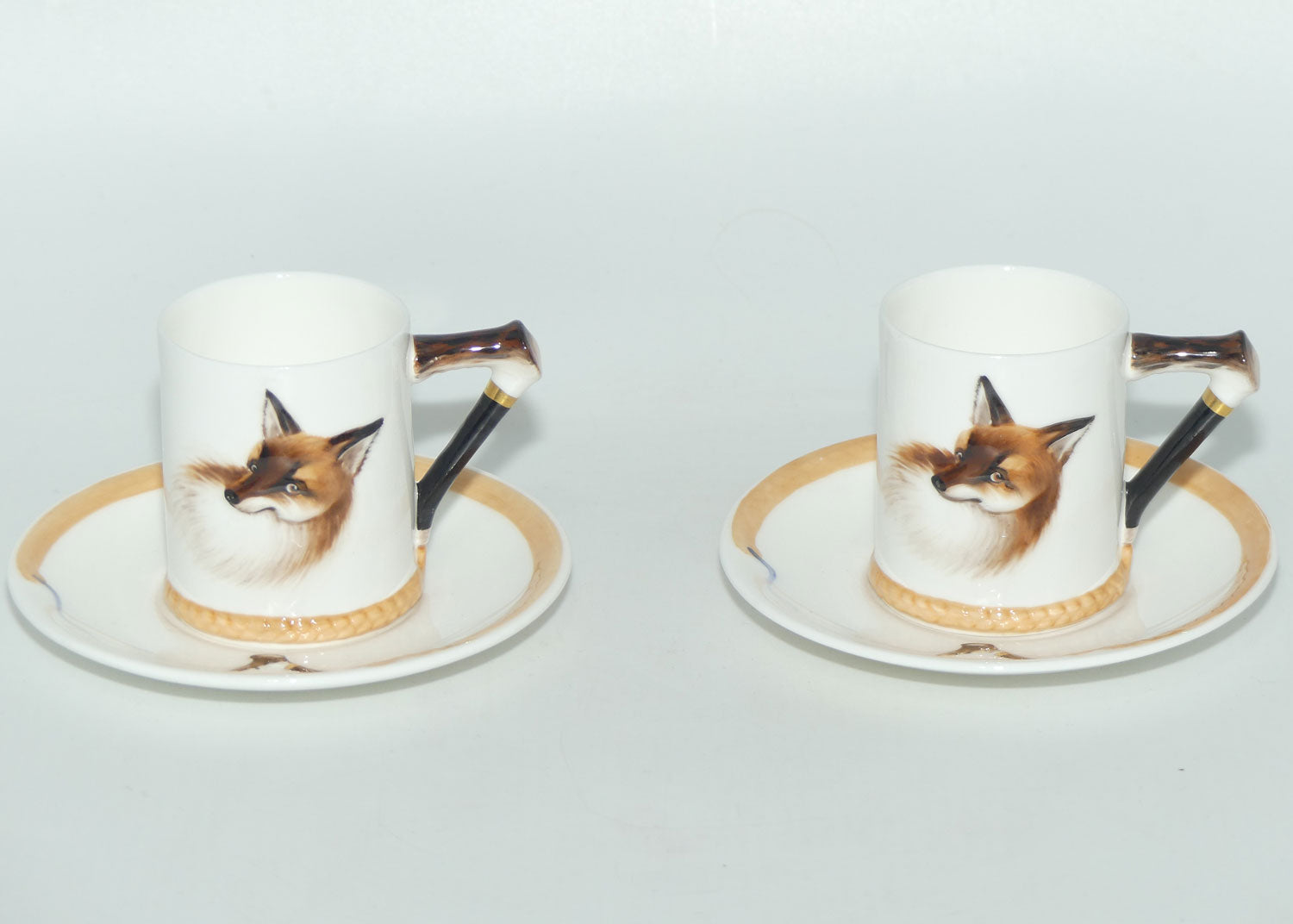 Royal Doulton Reynard the Fox set of 6 coffee demi tasses H4927 | #2