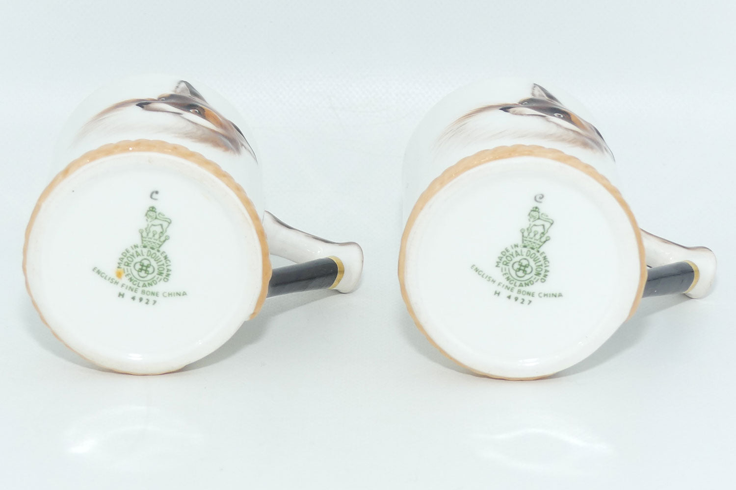 Royal Doulton Reynard the Fox set of 6 coffee demi tasses H4927