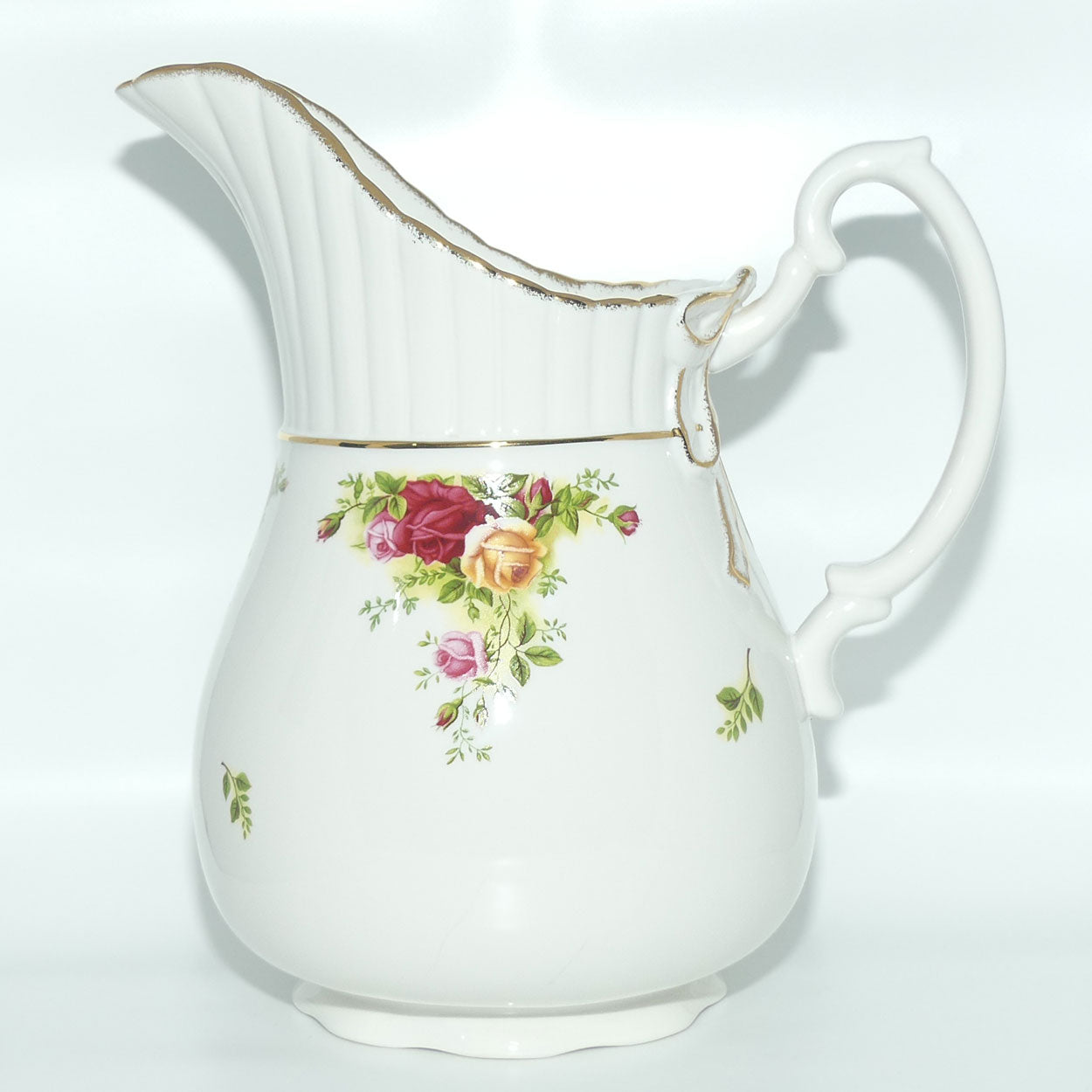 Royal Albert Old Country Roses | Ribbon or Bow pattern | Large Water jug