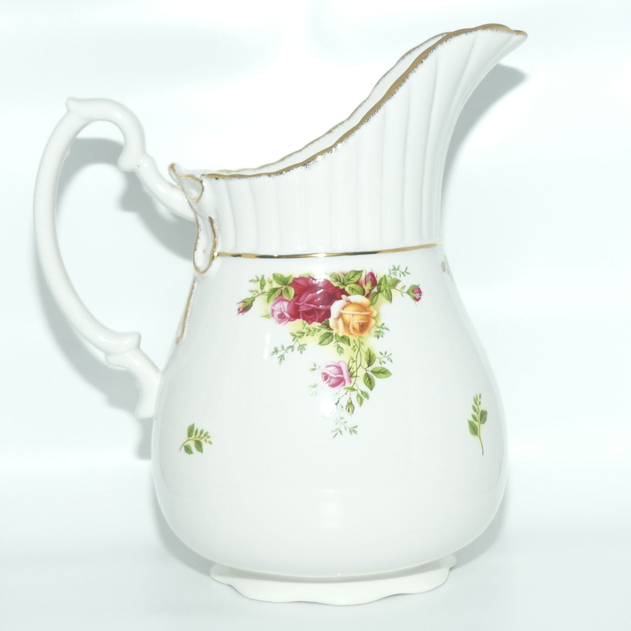 Royal Albert Old Country Roses | Ribbon or Bow pattern | Large Water jug