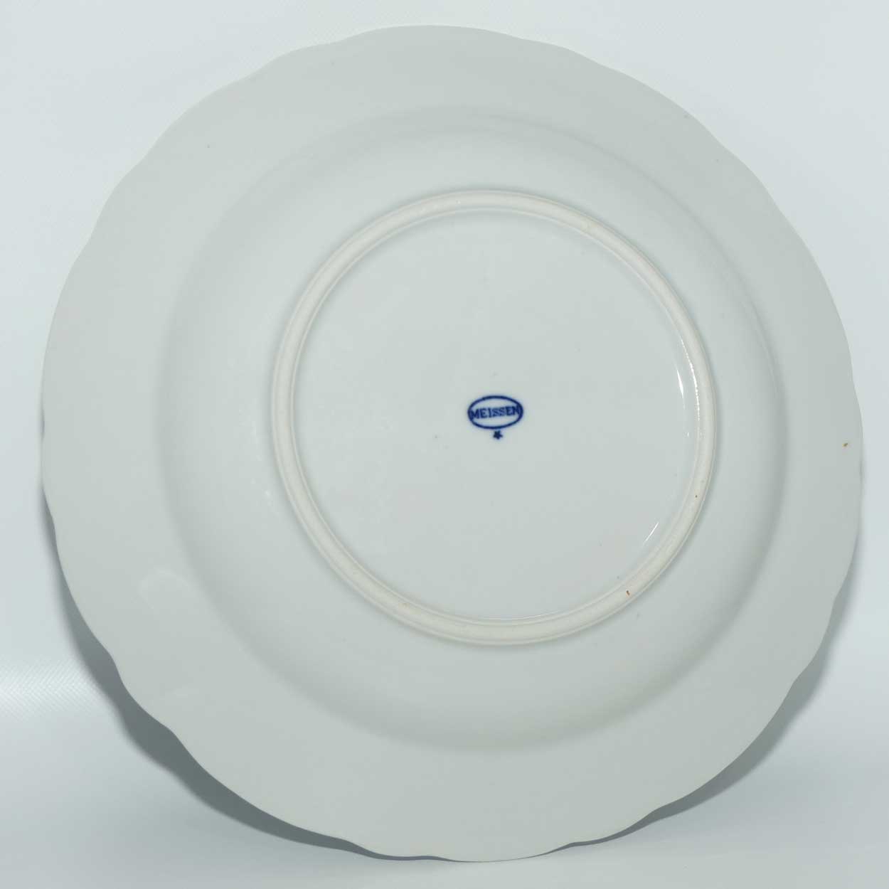 Meissen Blue Onion | Zwiebelmuster large rimmed soup bowl | 24.5cm diameter