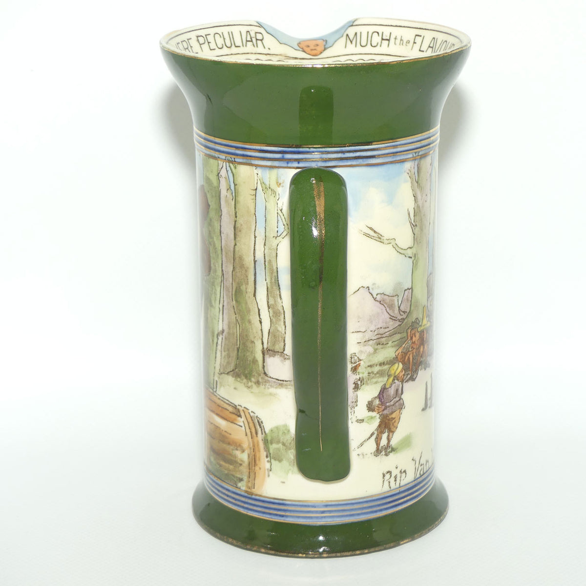 Royal Doulton Rip Van Winkle A Concord shape jug D2553