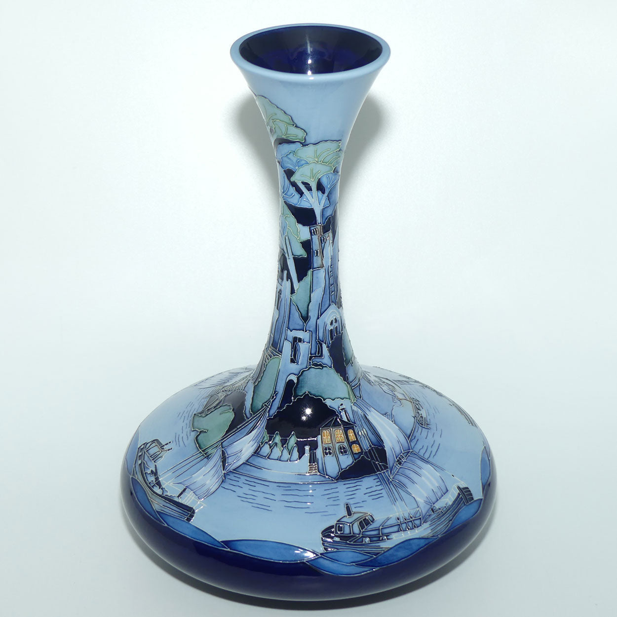 Moorcroft River Traffic 104/12 vase | NE #52