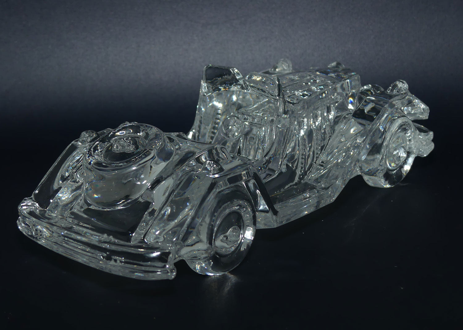 Crystal English Roadster Car model | most likely MG T type | Midget