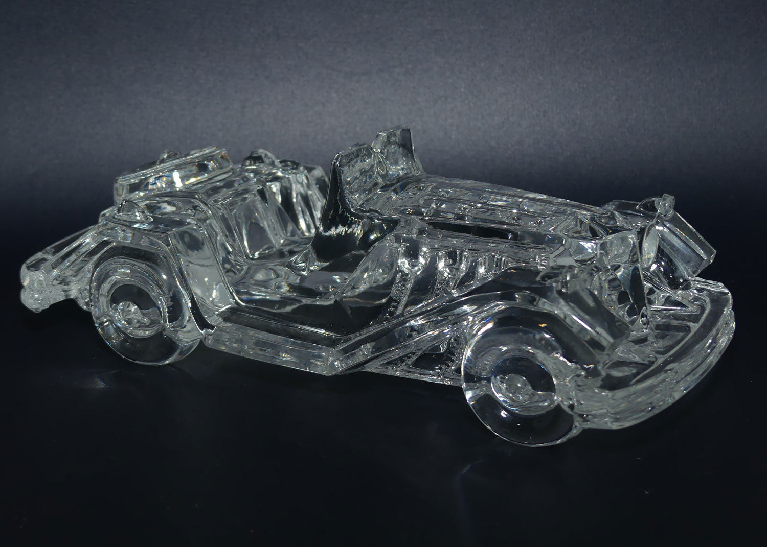 Crystal English Roadster Car model | most likely MG T type | Midget