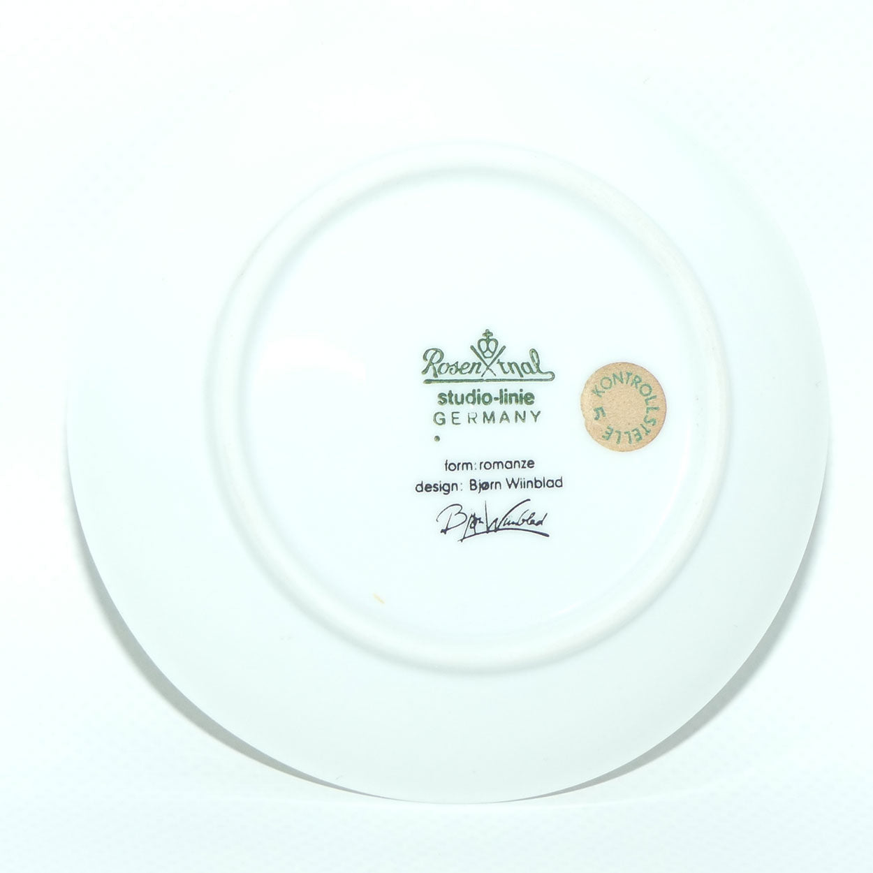 Rosenthal Bjorn Wiinblad | Studio Line Romance pin dish | 9.5cm diam