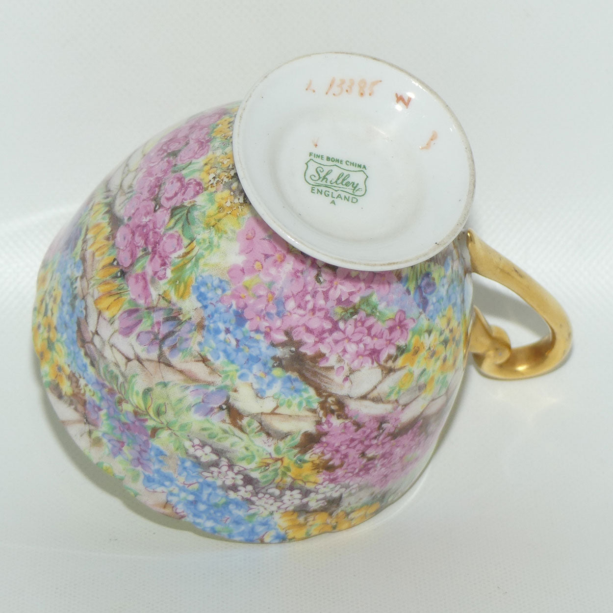 Shelley Ripon shape Rock Garden tea duo | 13385