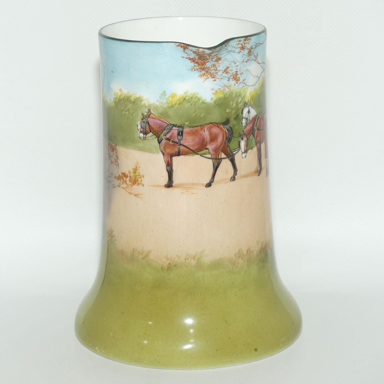 Royal Doulton Coaching Days Rocket jug E2768 | rare Blue Sky variation