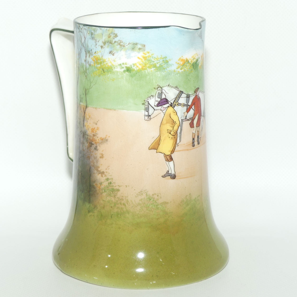 Royal Doulton Coaching Days Rocket jug E2768 | rare Blue Sky variation | #2