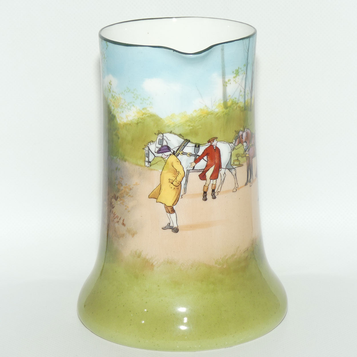 Royal Doulton Coaching Days Rocket jug E2768 | rare Blue Sky variation