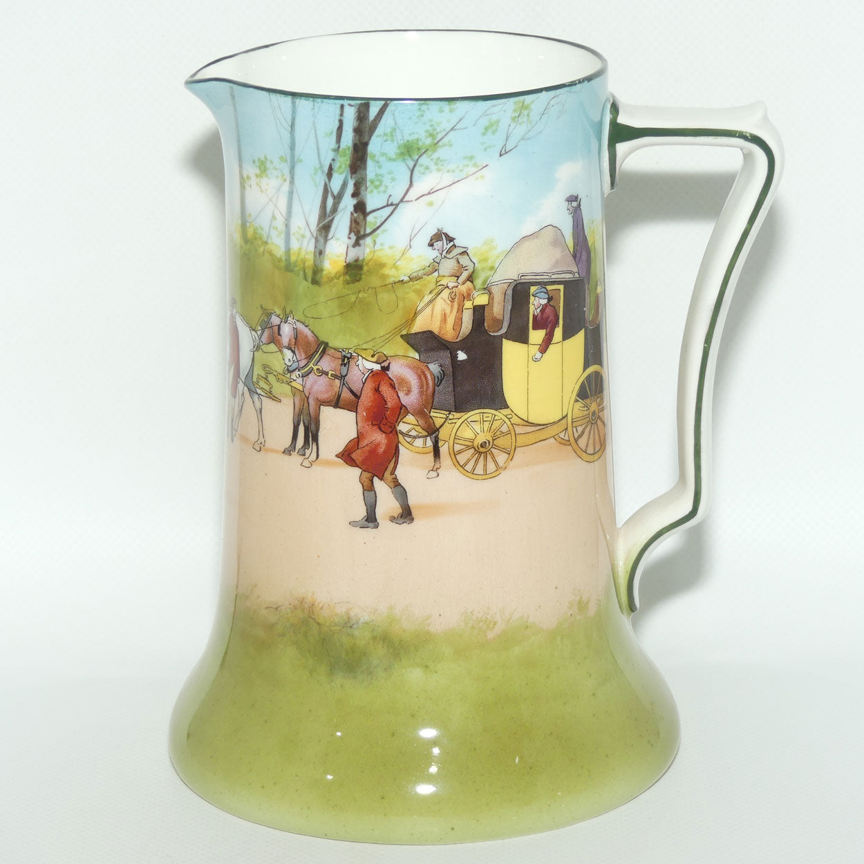 Royal Doulton Coaching Days Rocket jug E2768 | rare Blue Sky variation