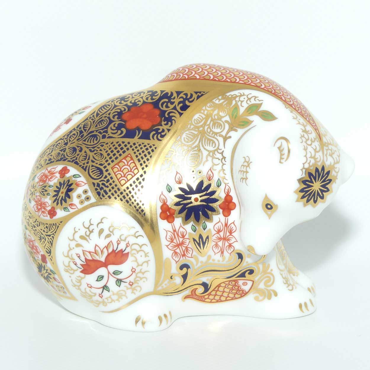 Royal Crown Derby paperweight | Rocky Mountain Bear | signed J Ablitt | boxed