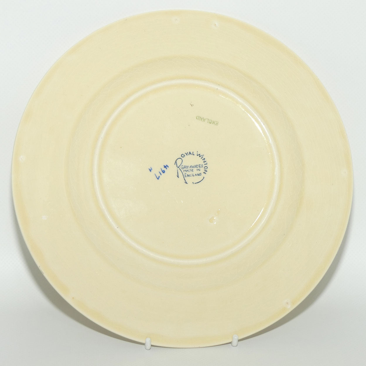 Royal Winton Romany pattern plate with embossed border | 23cm