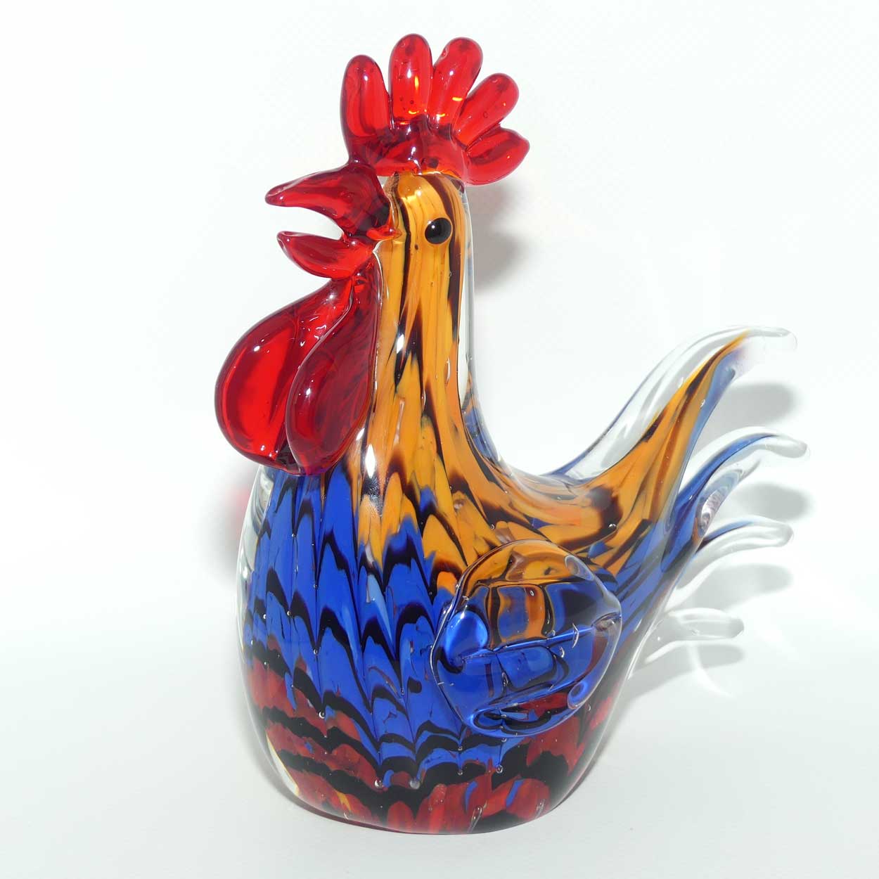 Studio Art Glass Rooster | Chanticleer