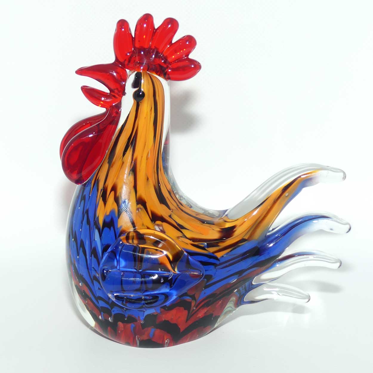 Studio Art Glass Rooster | Chanticleer