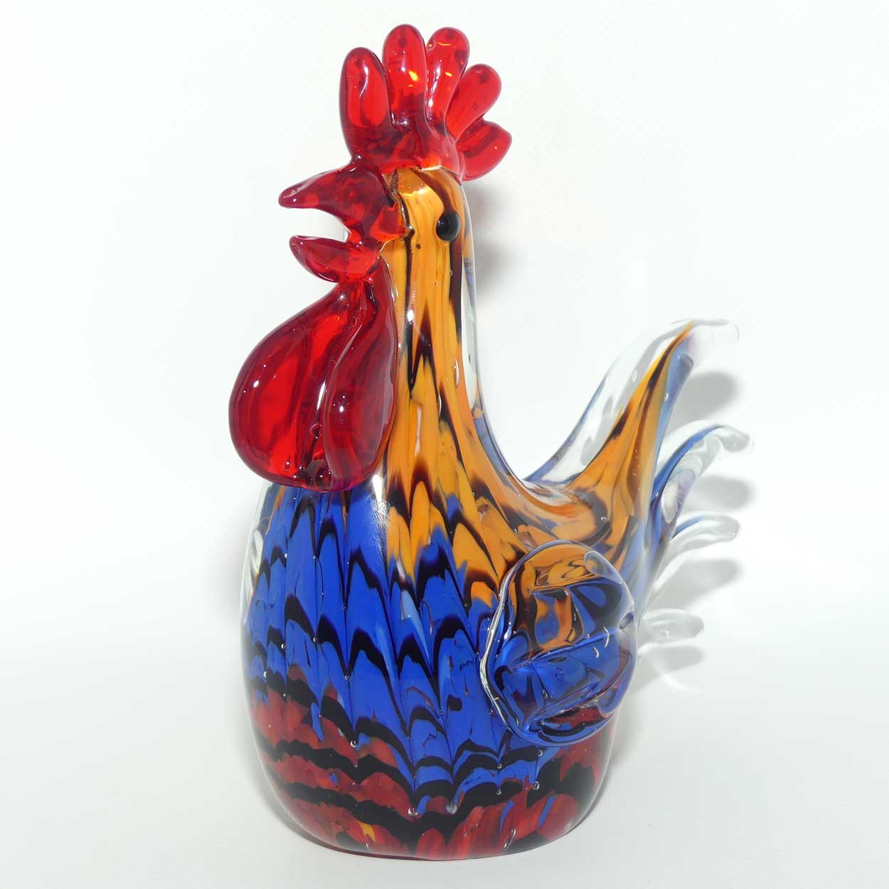 Studio Art Glass Rooster | Chanticleer