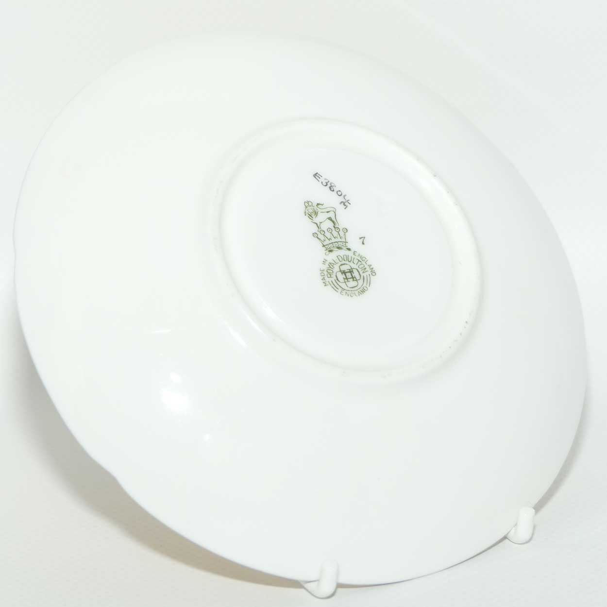 Royal Doulton Coaching Days Rope Twist handle trio E3804