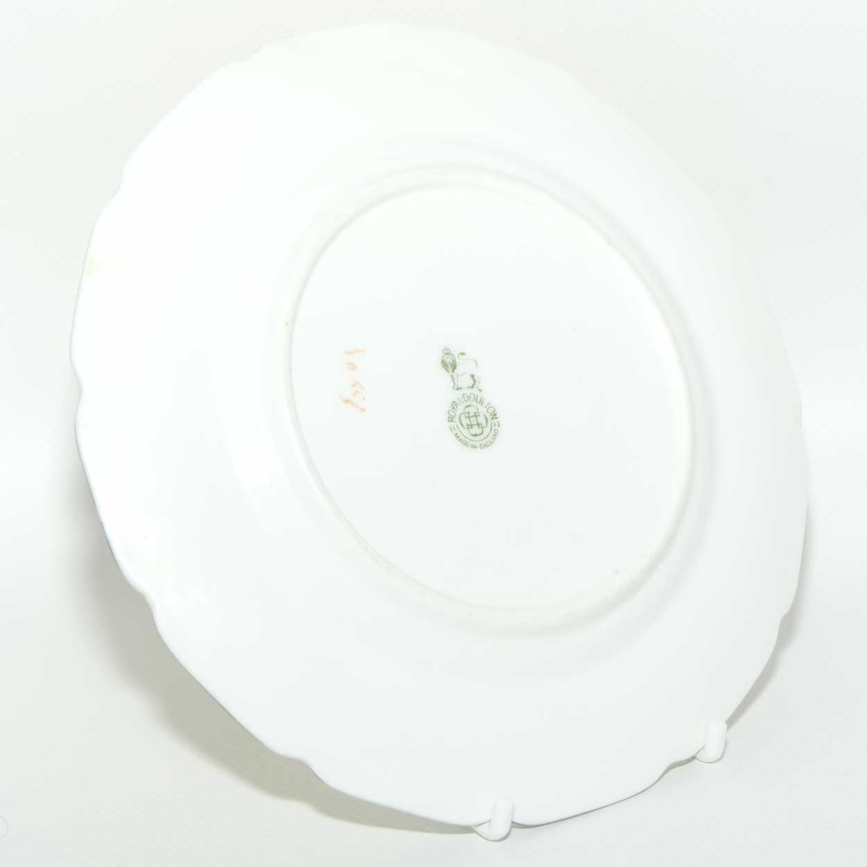 Royal Doulton Coaching Days Rope Twist handle trio E3804