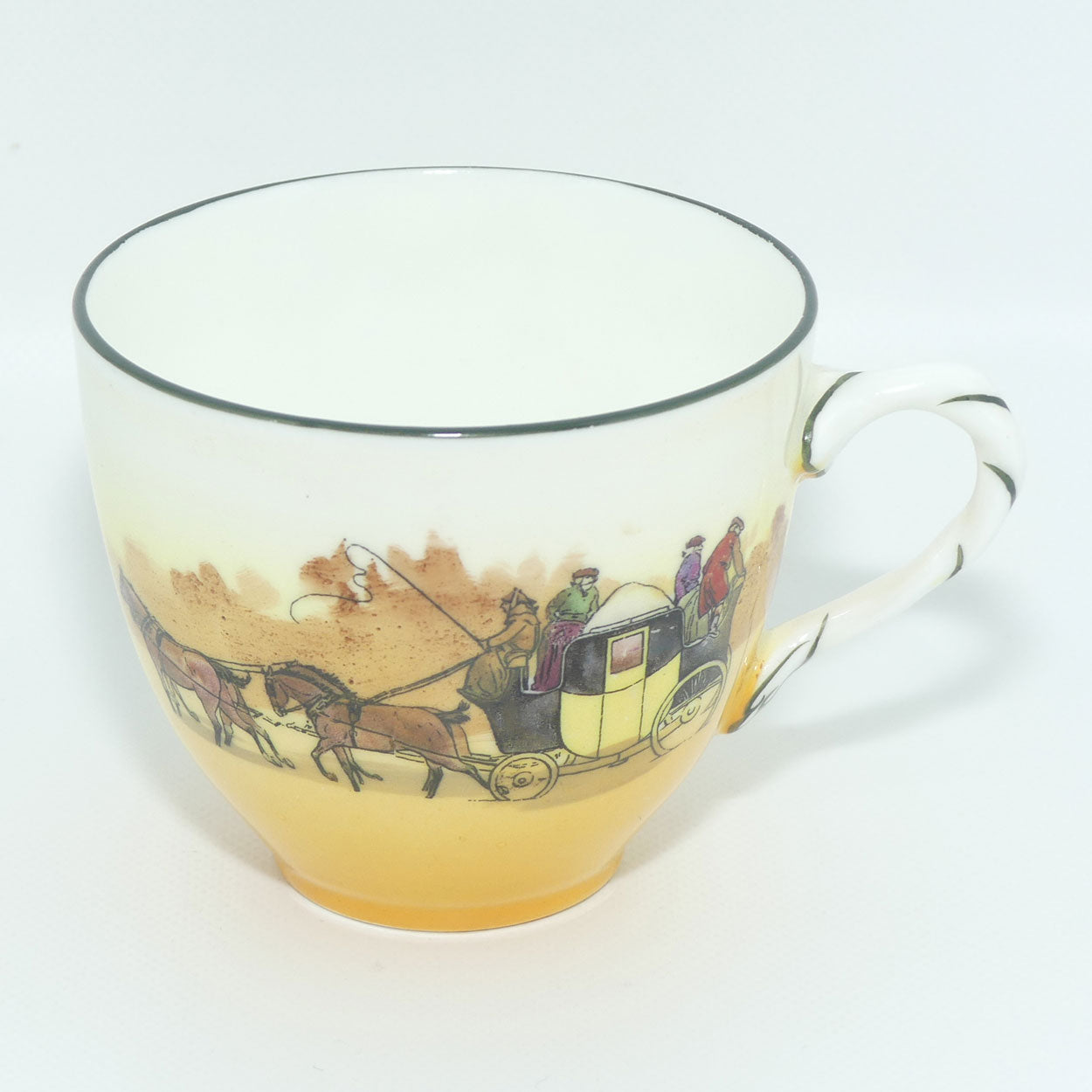 Royal Doulton Coaching Days Rope twist handle trio | E3804