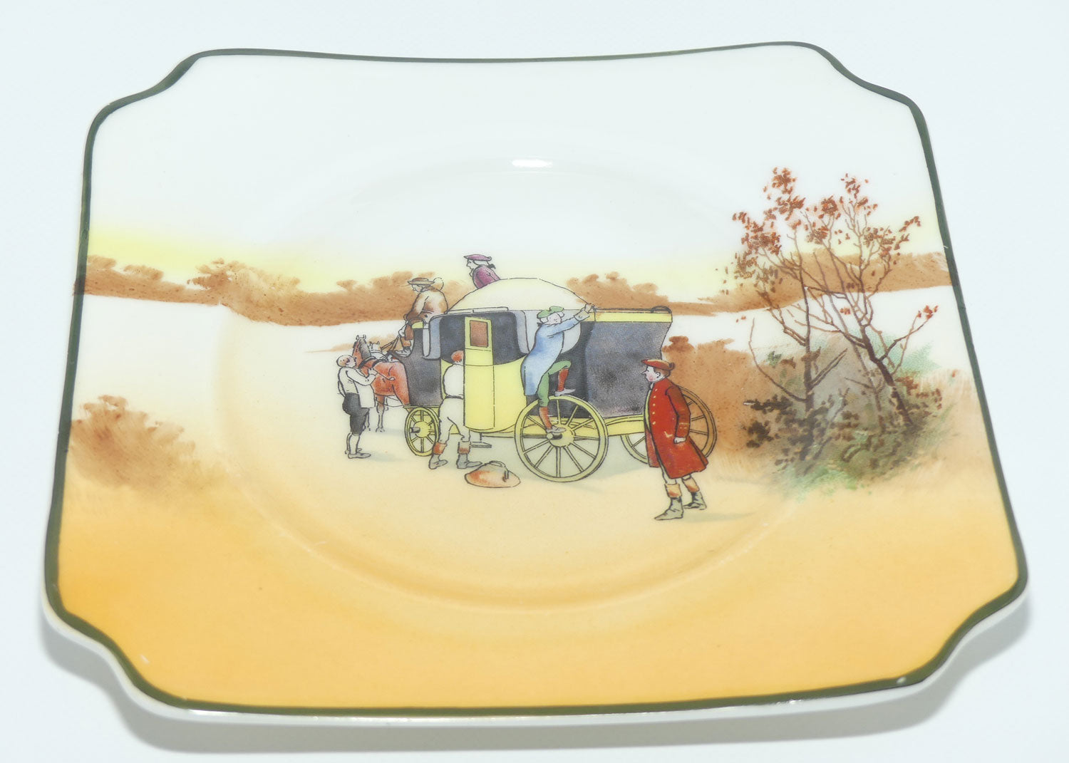 Royal Doulton Coaching Days Rope twist handle trio | E3804