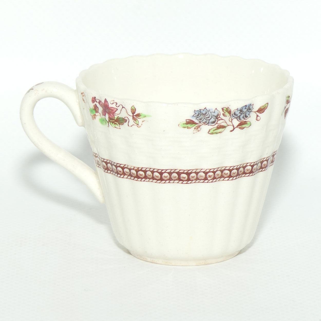 Copeland Spode Rosalie pattern demi tasse coffe duo | #1