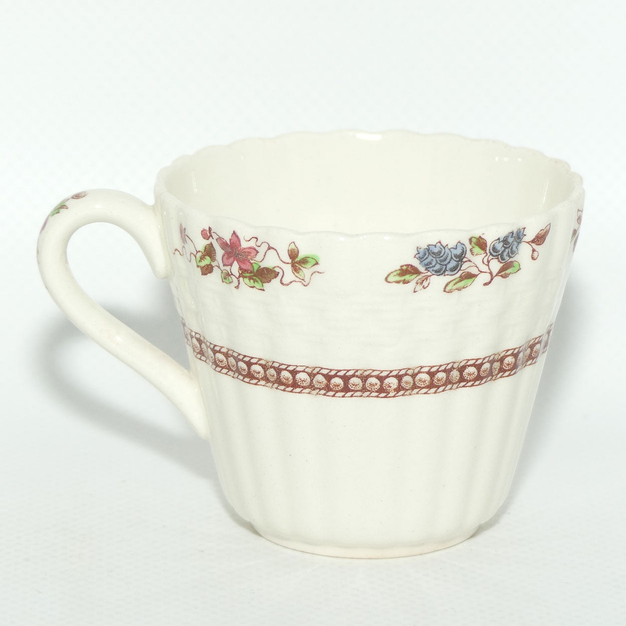 Copeland Spode Rosalie pattern demi tasse coffe duo | #2